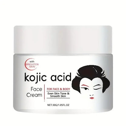 Crema Hidratante Diaria de Ácido Kójico – Hidratación Profunda y Unificación del Tono de la Piel