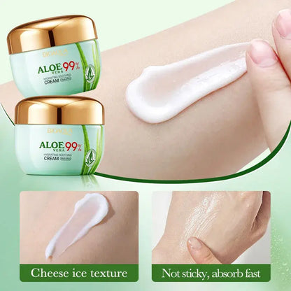 Crema Hidratant Reparadora i Reafirmant amb Aloe Vera 99% (50g)
