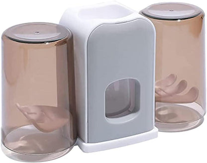 Soporte de Cepillo de Dientes con Dispensador Automático de Pasta