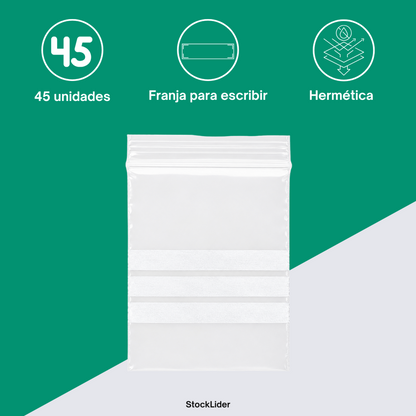 Bolsa cierre hermético