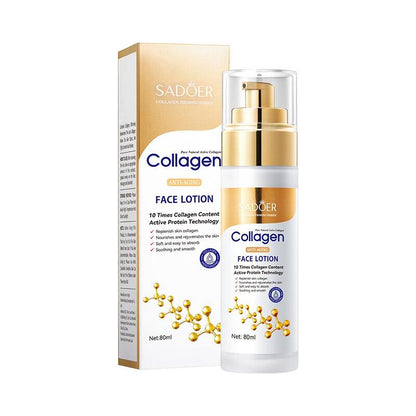 Loción Facial Antiedad Con Colágeno Puro - 80ml