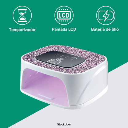 Secador de uñas 2 en 1 led/uv