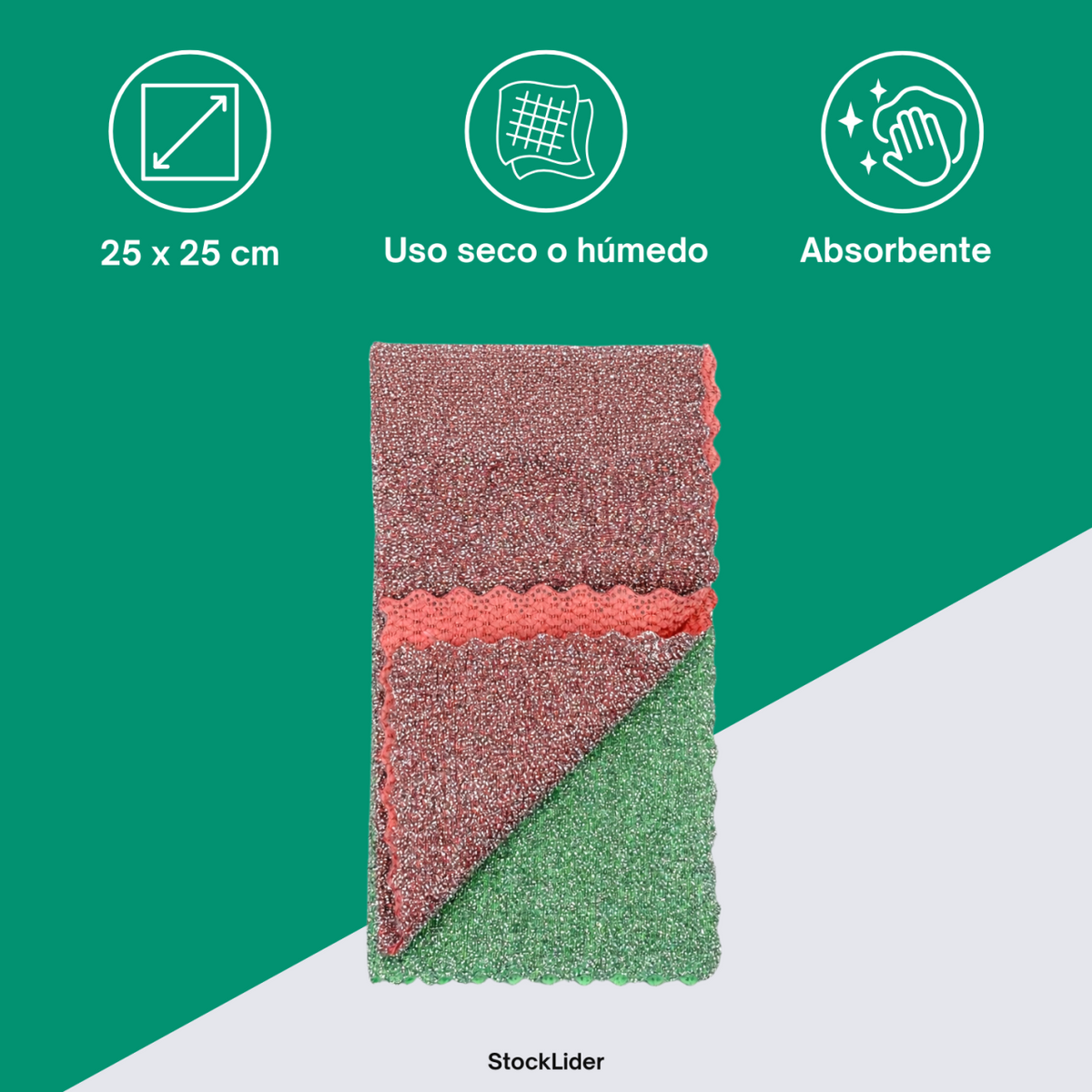 PAÑO DE COCINA DOBLE CAPA