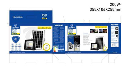 FOCO LED CON PLACA SOLAR 200W