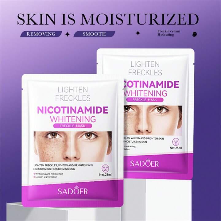 Mascareta Facial Anti-Taques Blanquejadora de Nicotinamida – Pell Uniforme i Radiant (1ud)