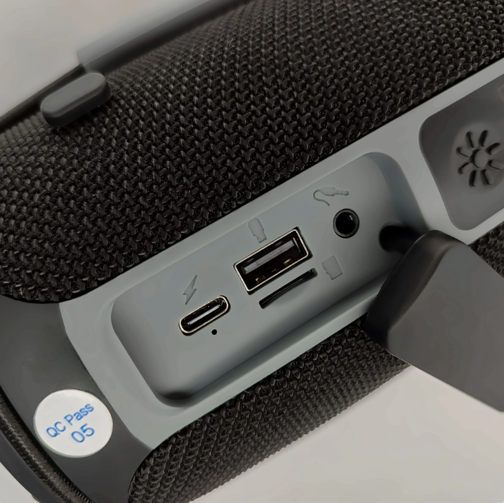 Altavoz portátil Wireless, Bluetooth 5.3, potencia 8W x2, TWS, 1500mah, KIMISO KMS-657