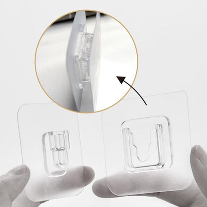 Ganchos adhesivos extra fuertes 4 PCS