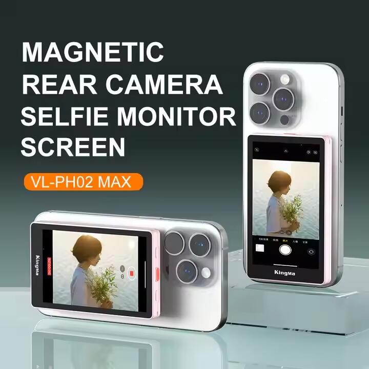 Pantalla de Monitor Selfie Magnética – Compatible con iPhone y Samsung