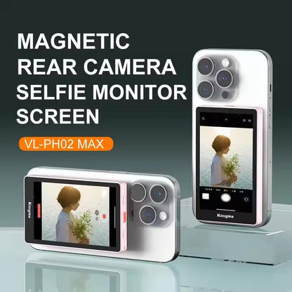 Pantalla de Monitor Selfie Magnética – Compatible con iPhone y Samsung