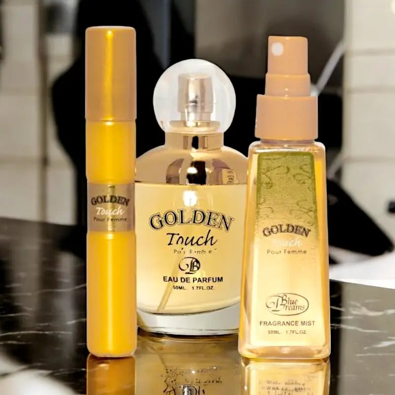 Set Golden Touch Pour Femme 3 In 1