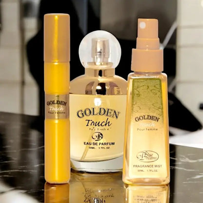 Set Golden Touch Pour Femme 3 In 1