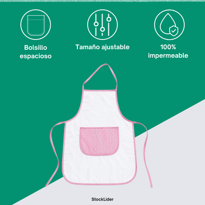Delantal impermeable doble capa