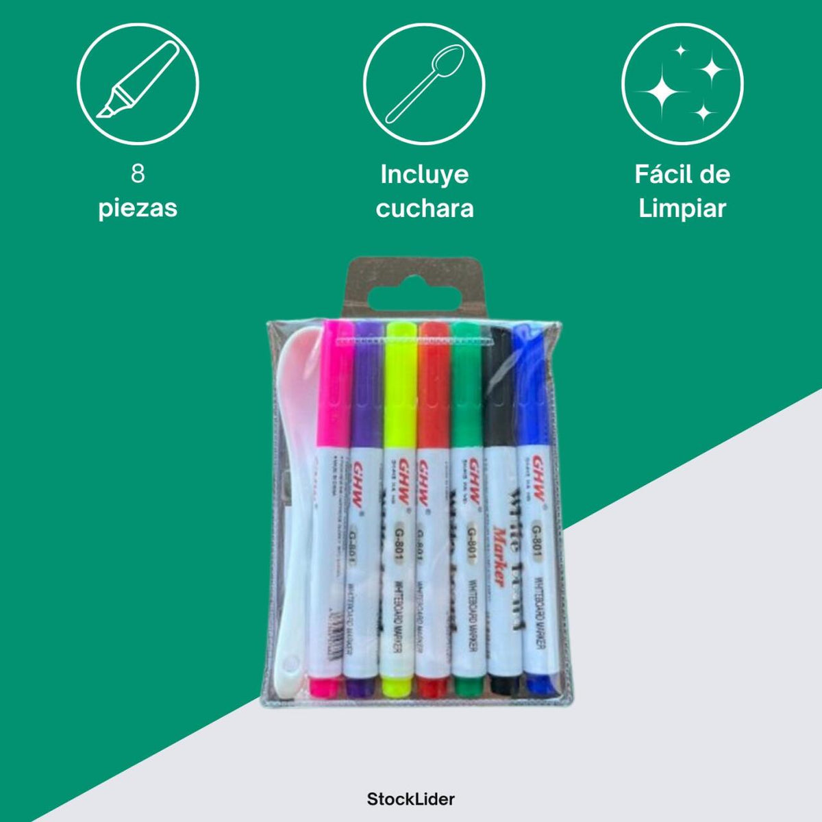 Rotuladores de agua 8pcs