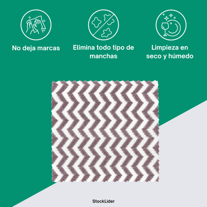 Paño de microfibra ultra absorbente