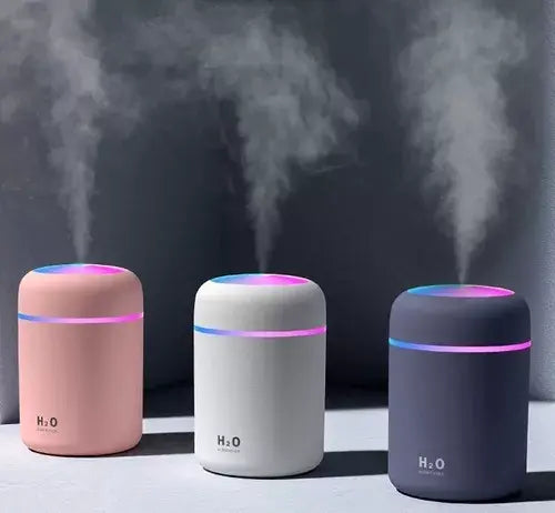 🌸 Humidificador LED Rosa de 300ml – Benestar i Estil en un Sol Producte