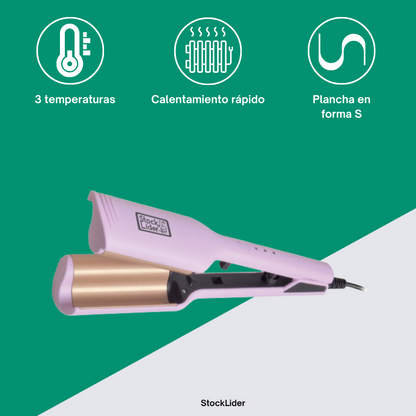 Plancha de ondas para el pelo