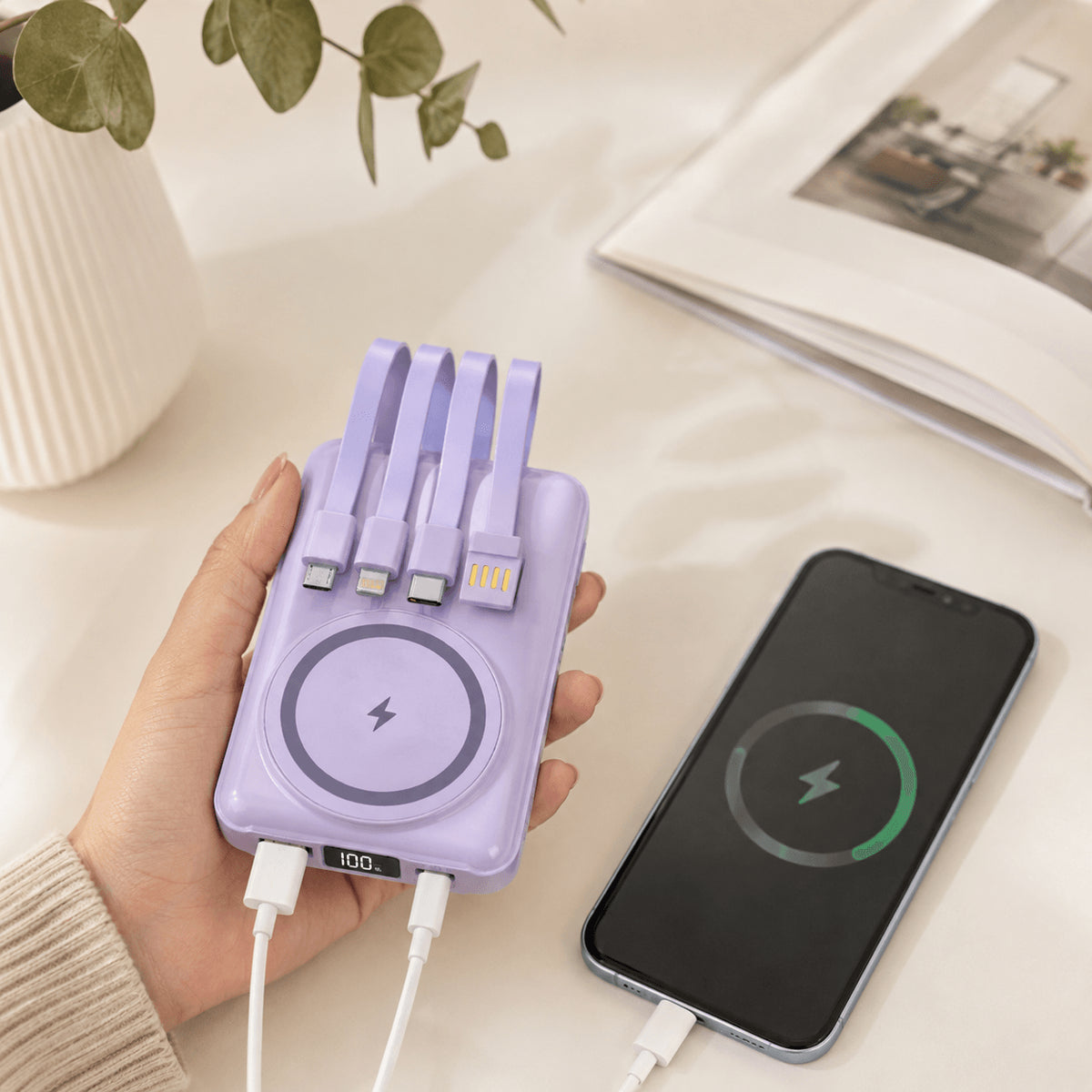 Power Bank Inalámbrico