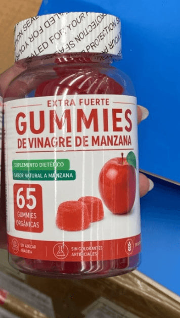 Gummies de Vinagre de Manzana – Gomitas 65 Unidades