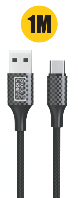 CABLE DE CARGA USB - TIPO C 1M