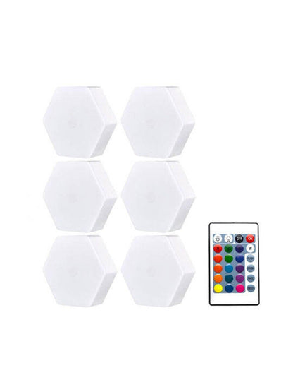Luces Decorativas Hexagonales.