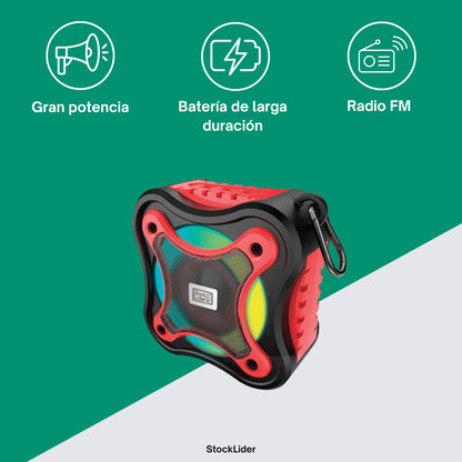 Altavoz Bluetooth Rgb
