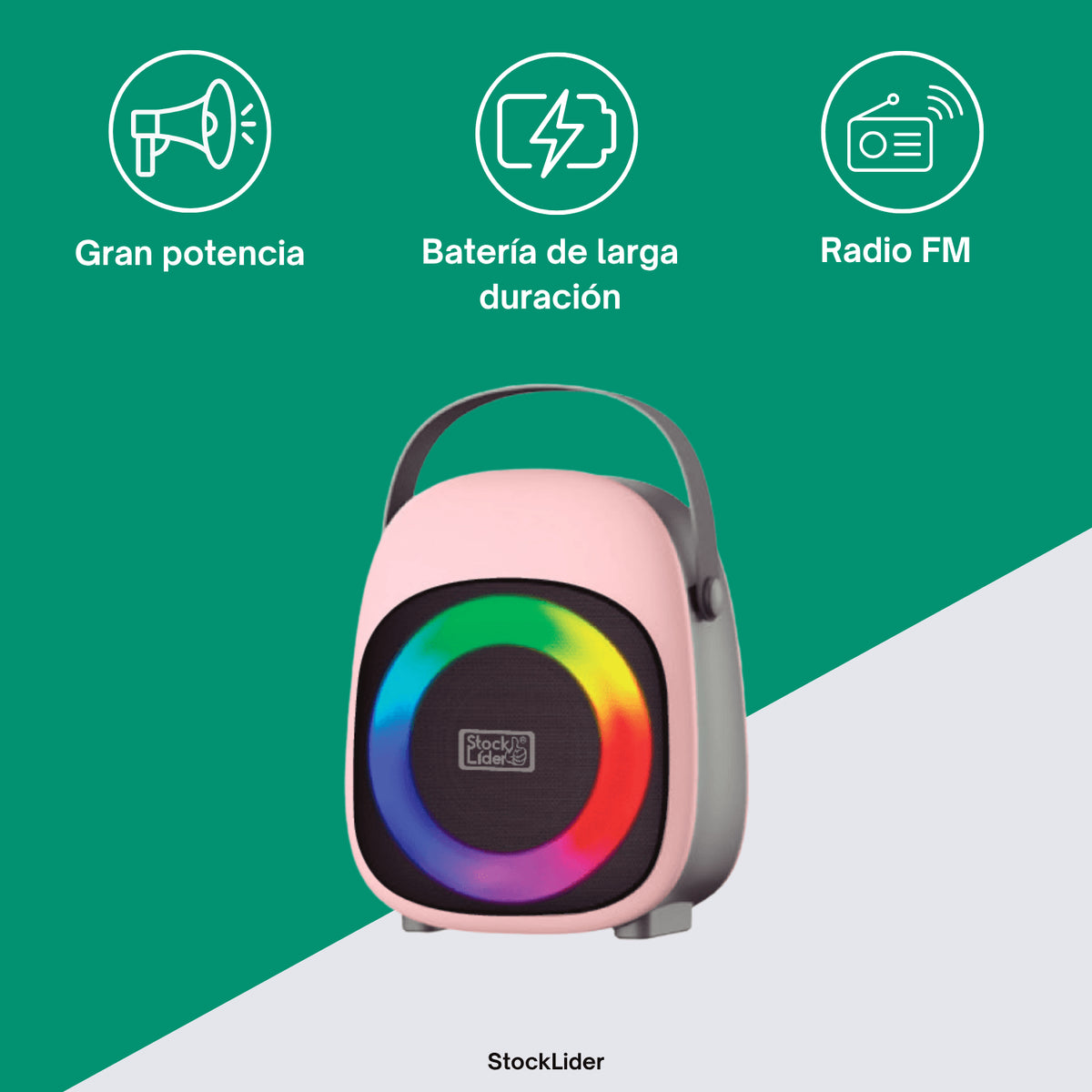 Altavoz Bluetooth Rgb