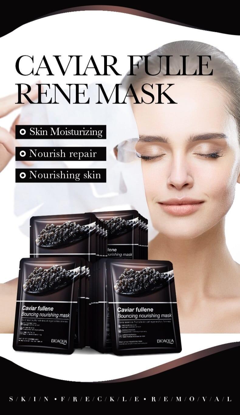 Mascarilla Facial Nutritiva Regeneradora de Caviar – Repara, Nutre y Rejuvenece