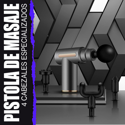 Pistola Masajeadora Varios Accesorios