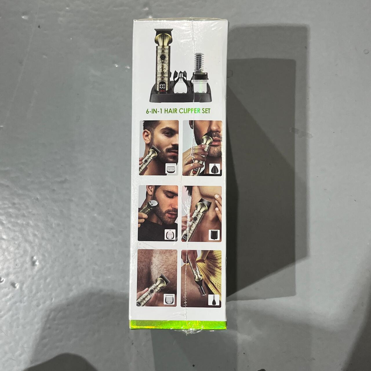 Máquina Cortapelo 6 en 1 con Batería 1200mAh y Motor 6000RPM
