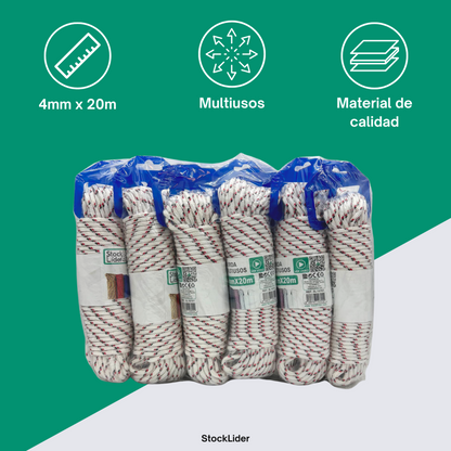 Cuerda multiusos 4mm x 20m