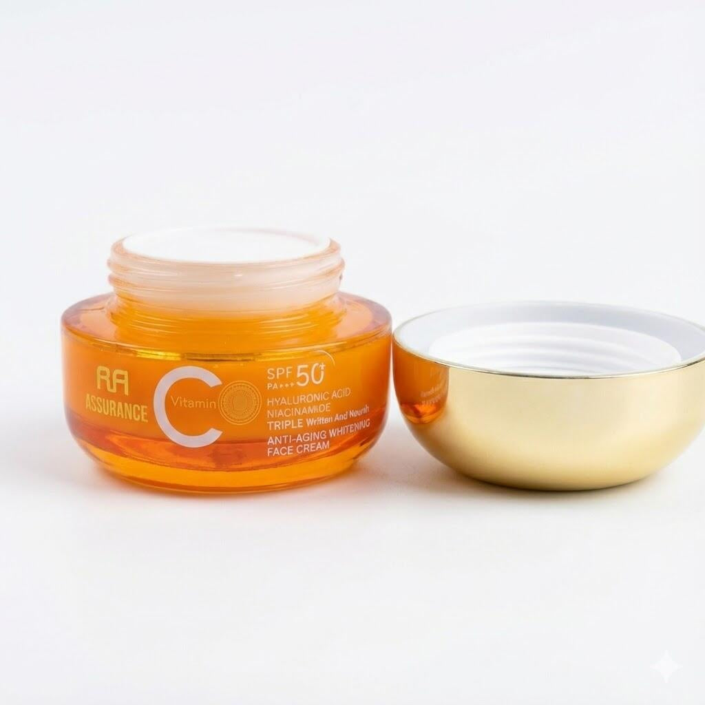 Crema Anti Arrugas Con Ácido Hialuronico Niacinamida 2,2% + Protección Solar Spf 50