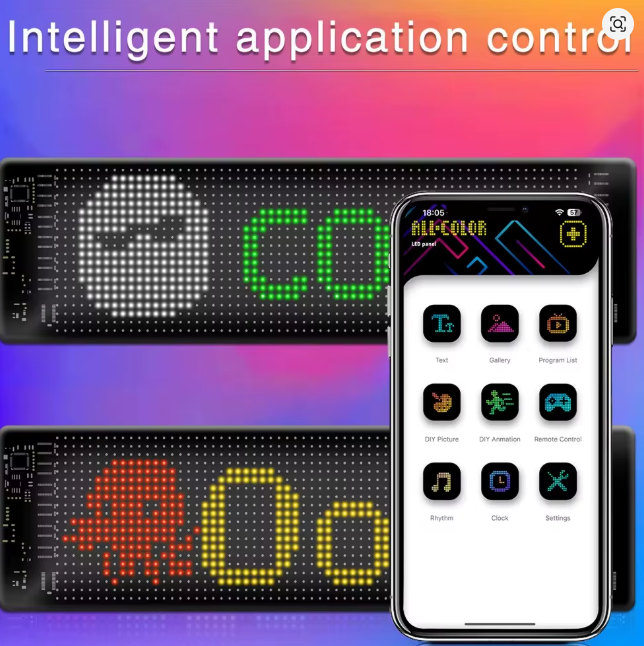 Led matrix panel 16 * 96 plus