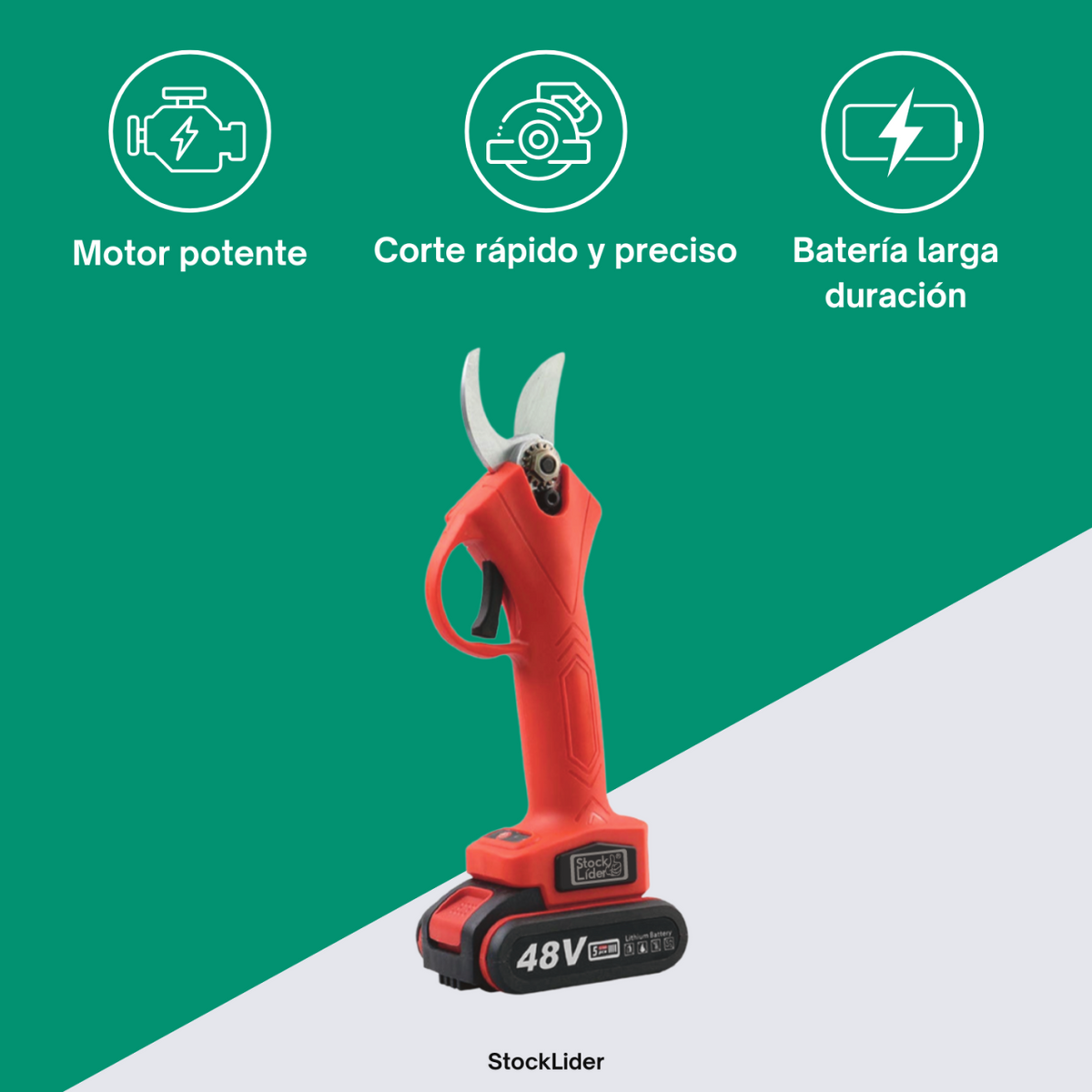 Tijeras para podar eléctricas