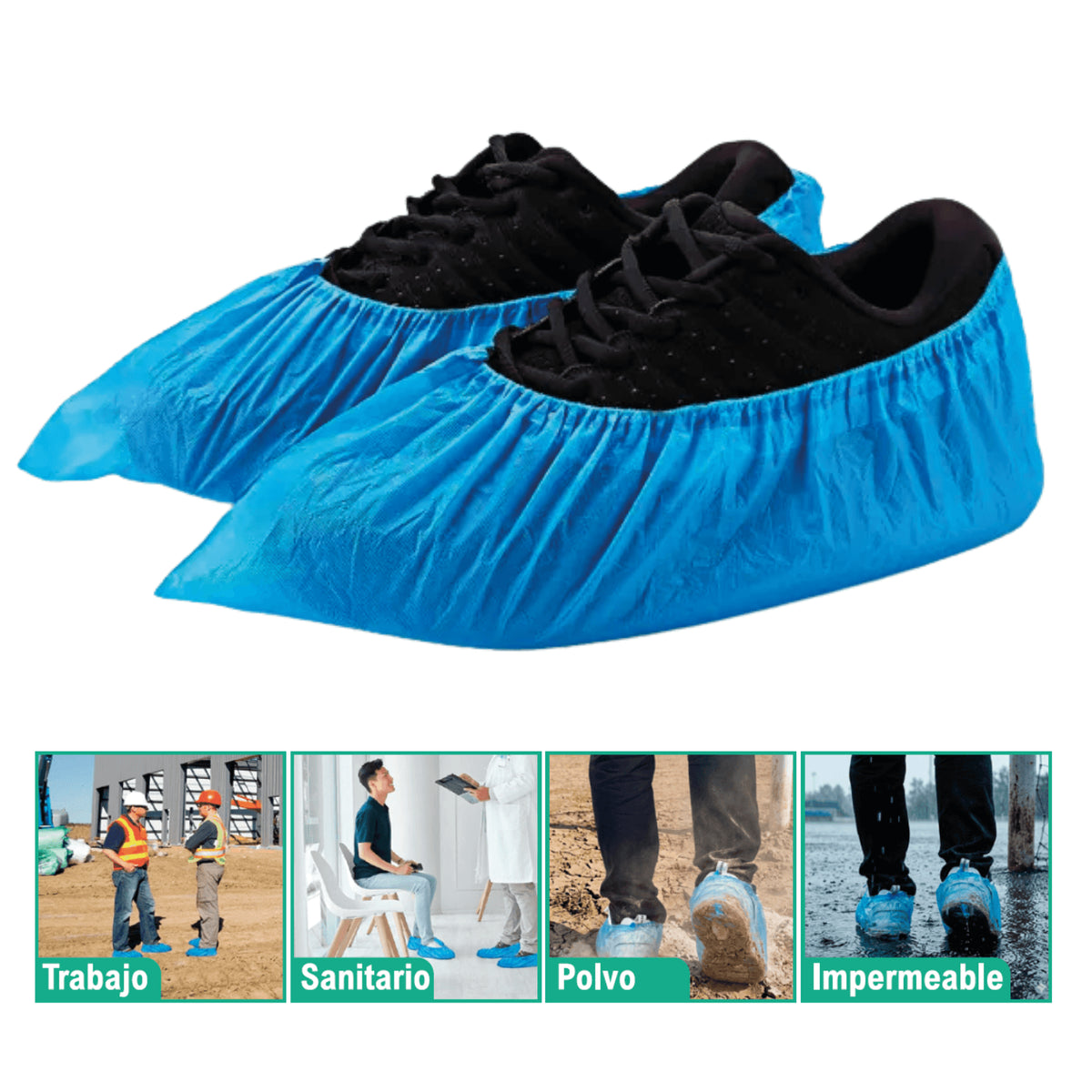 CUBREZAPATOS DESECHABLES