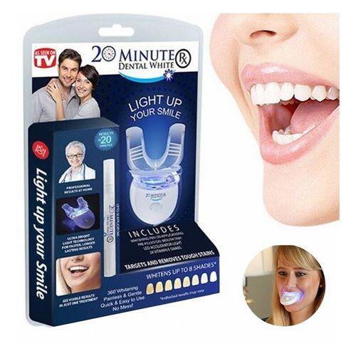 Branqueador Dental UV – Kit Com Luz Led