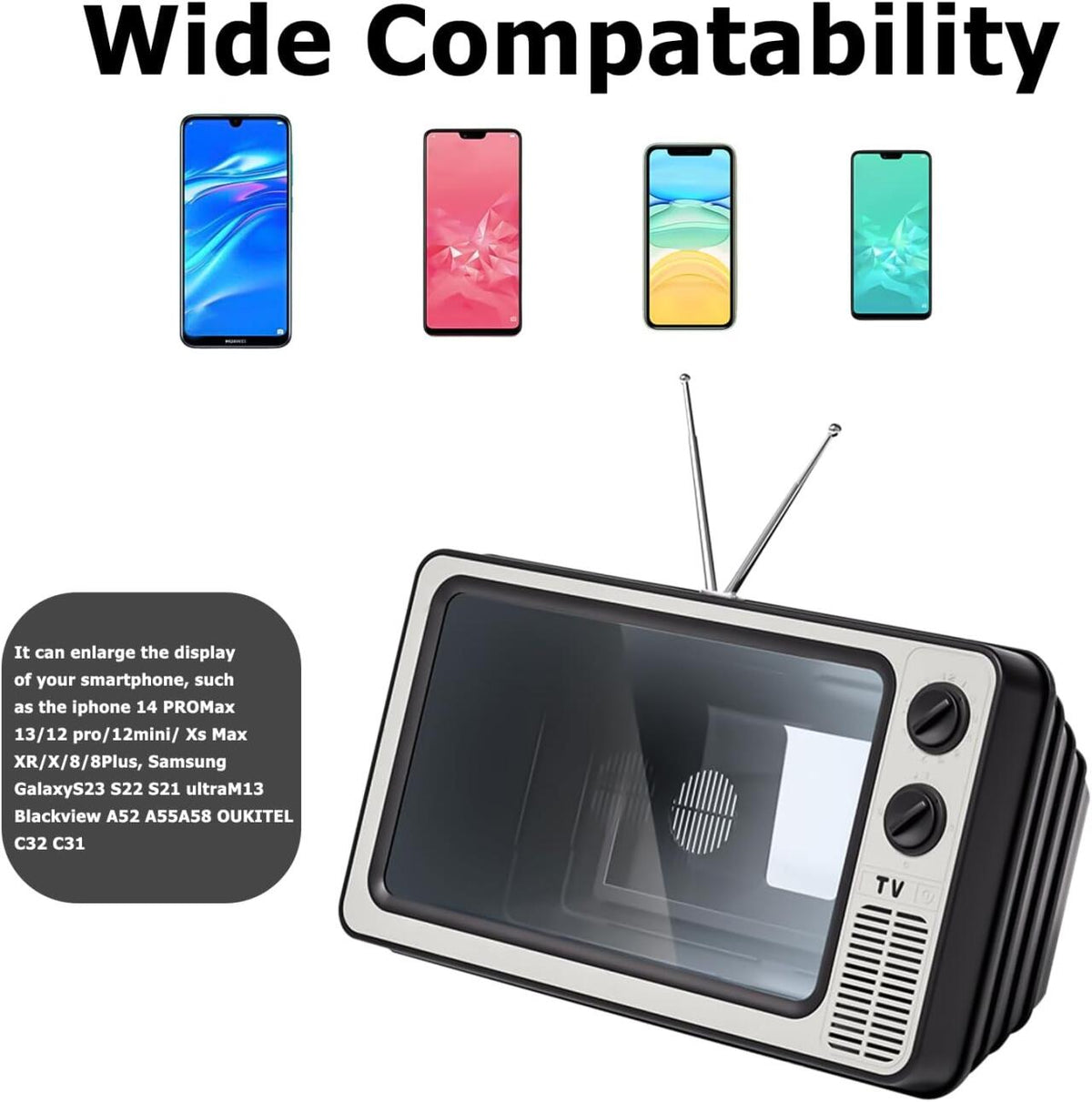 PANTALLA AMPLIFICADOR MÓVIL