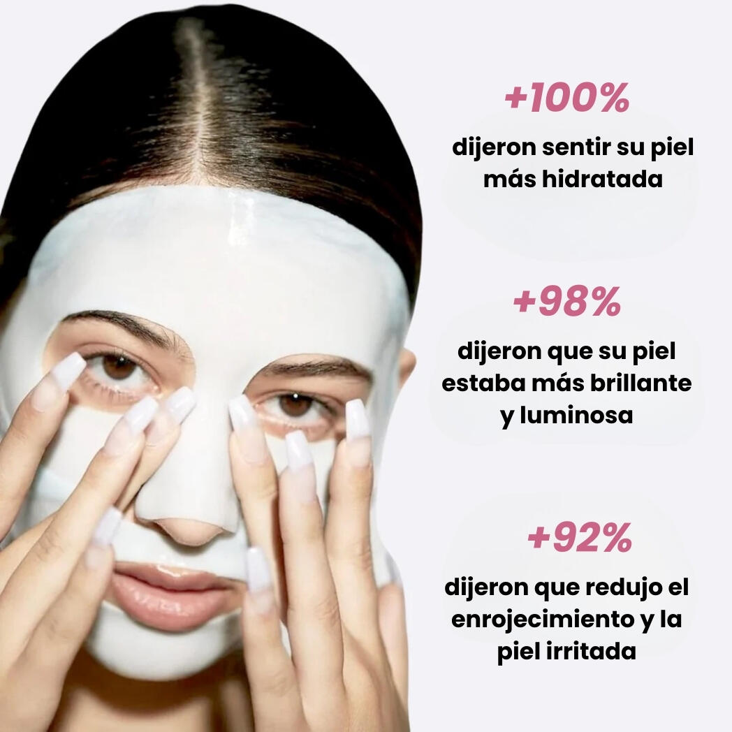 Máscaras de Biocolagénio - INCLUI 5 Máscaras
