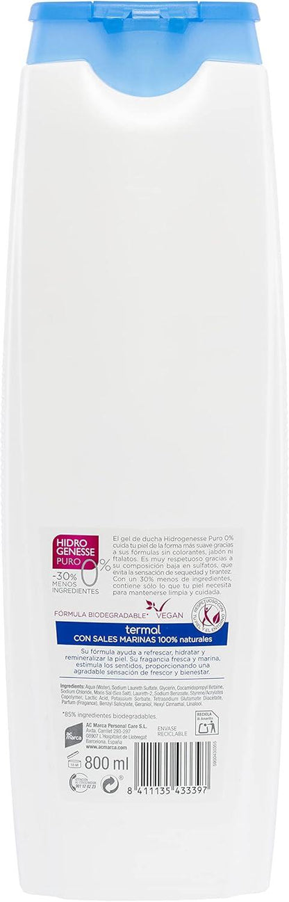 Gel de Baño y Ducha Termal 800ml