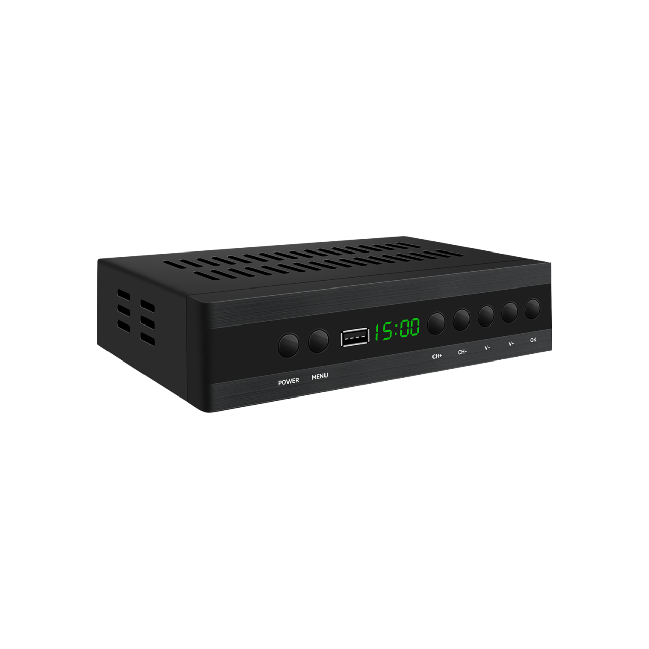 Receptor Terrestre Digital 1080p con PVR, USB, H.265, HDTV