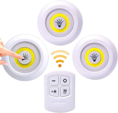 Llums LED control remot - set de 3 unitats