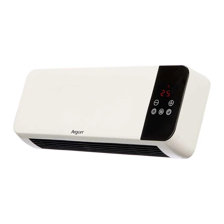 Calefactor de Pared Digital Argón 2000W con Mando a Distancia