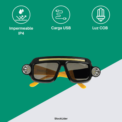 GAFAS CON LINTERNA