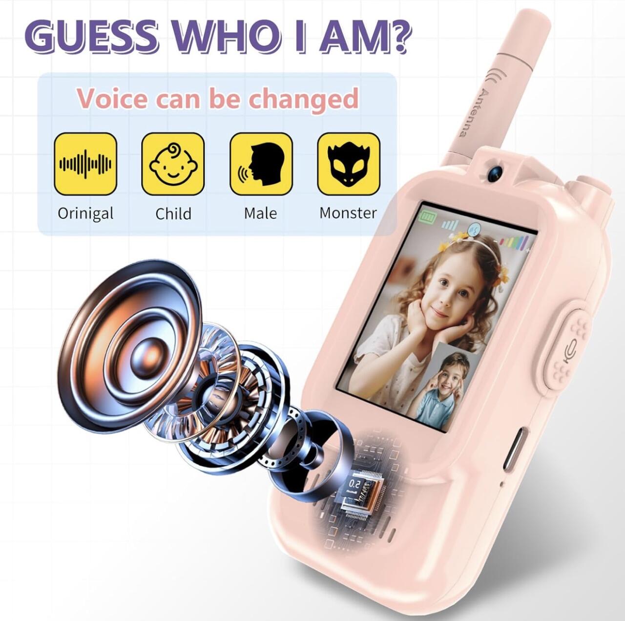 Walkie talkie para niños
