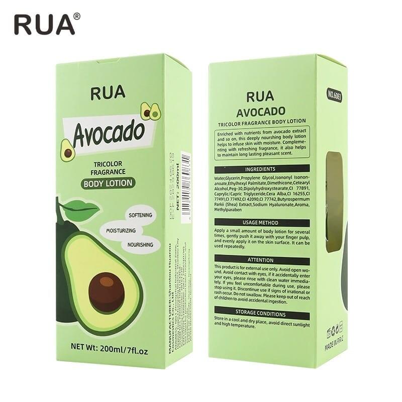 Loción Corporal Nutritiva Suavizante De Aguacate 200ml.