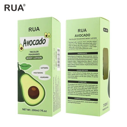Loción Corporal Nutritiva Suavizante De Aguacate 200ml.
