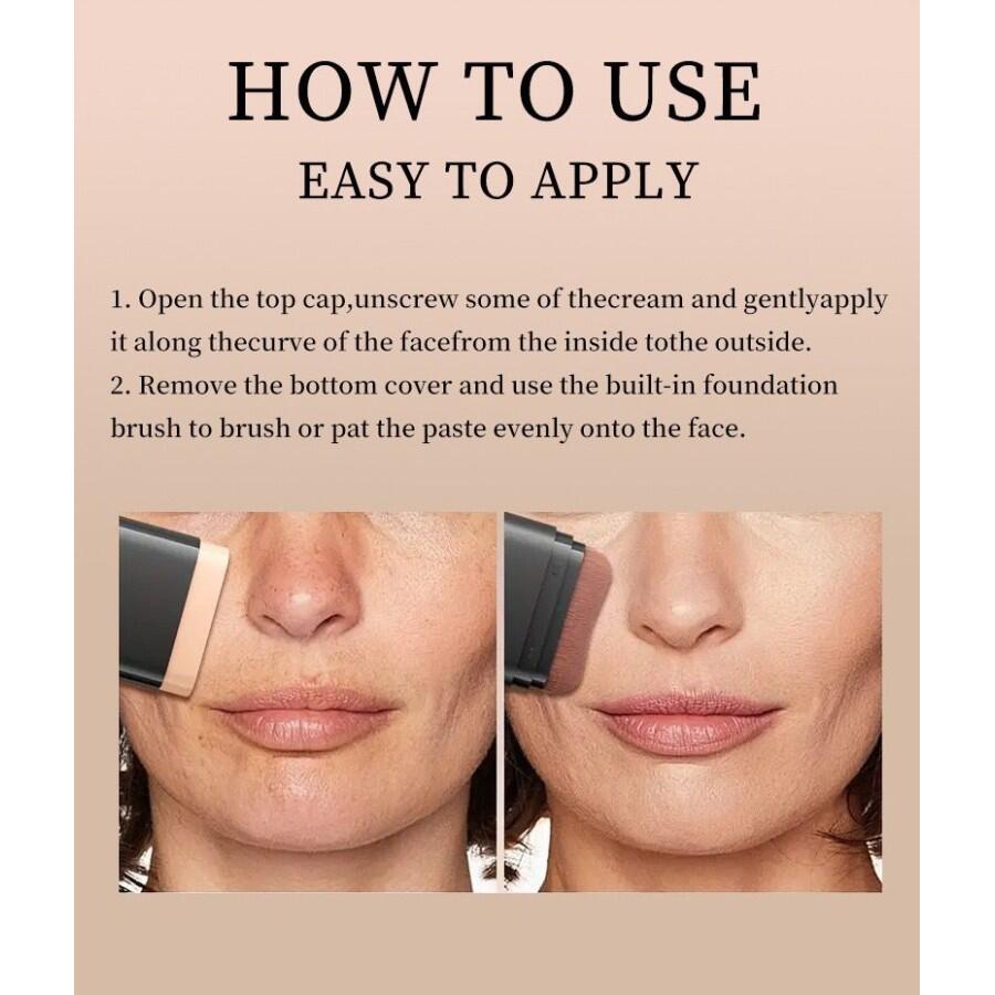 Base de Maquillaje en Barra O’CHEAL 02 Natural con Corrector y Aplicador Integrado 💄