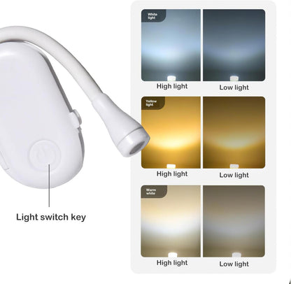 Mini luz con clip