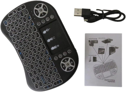 Teclado Inalámbrico Con Panel Táctil Retroiluminado. Android/tv/pc