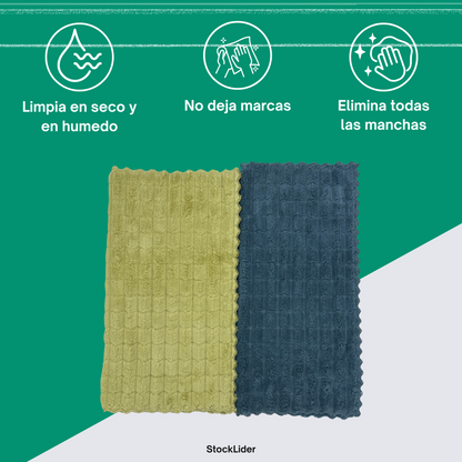 Paño de microfibra ultra absorbente