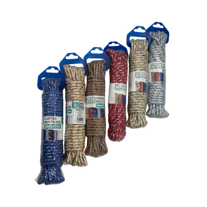 Cuerda multiusos 6mm x10m